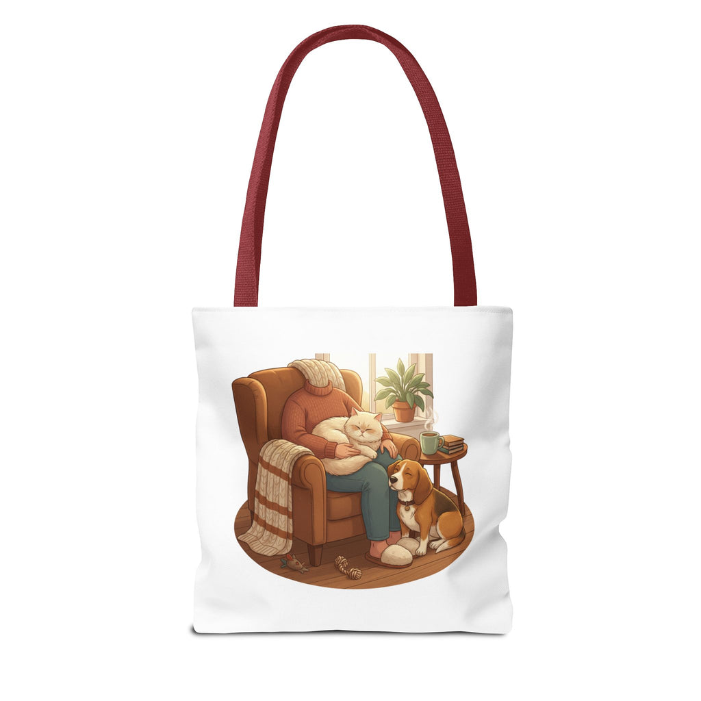 Dog Mom Tote Bag – Cute Dog Mom Canvas Carryall