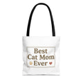 Best Cat Mom Ever Tote Bag — Cute Cat Mom Gift