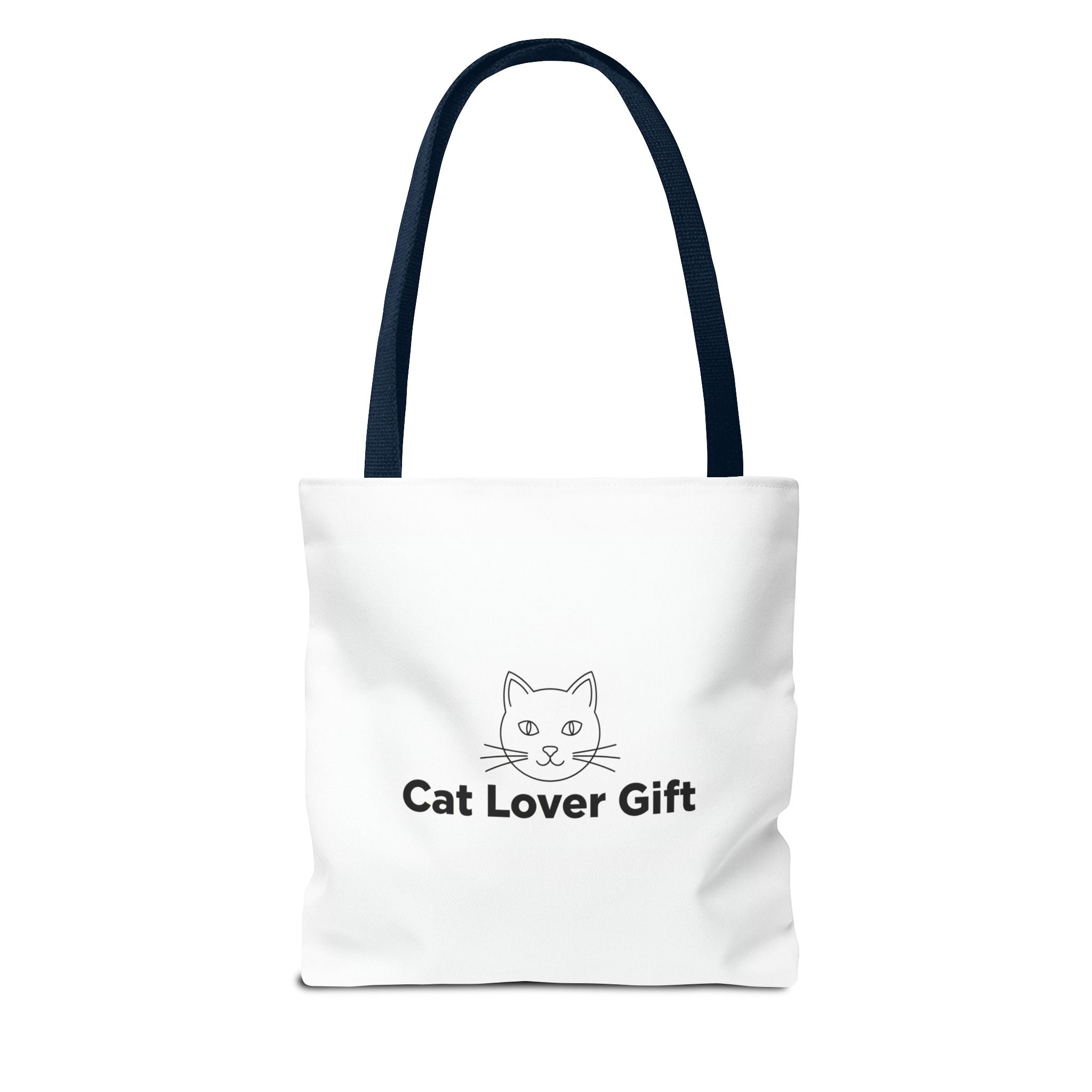 Cat Lover Gift Tote Bag — Cute Cat Design Canvas Tote