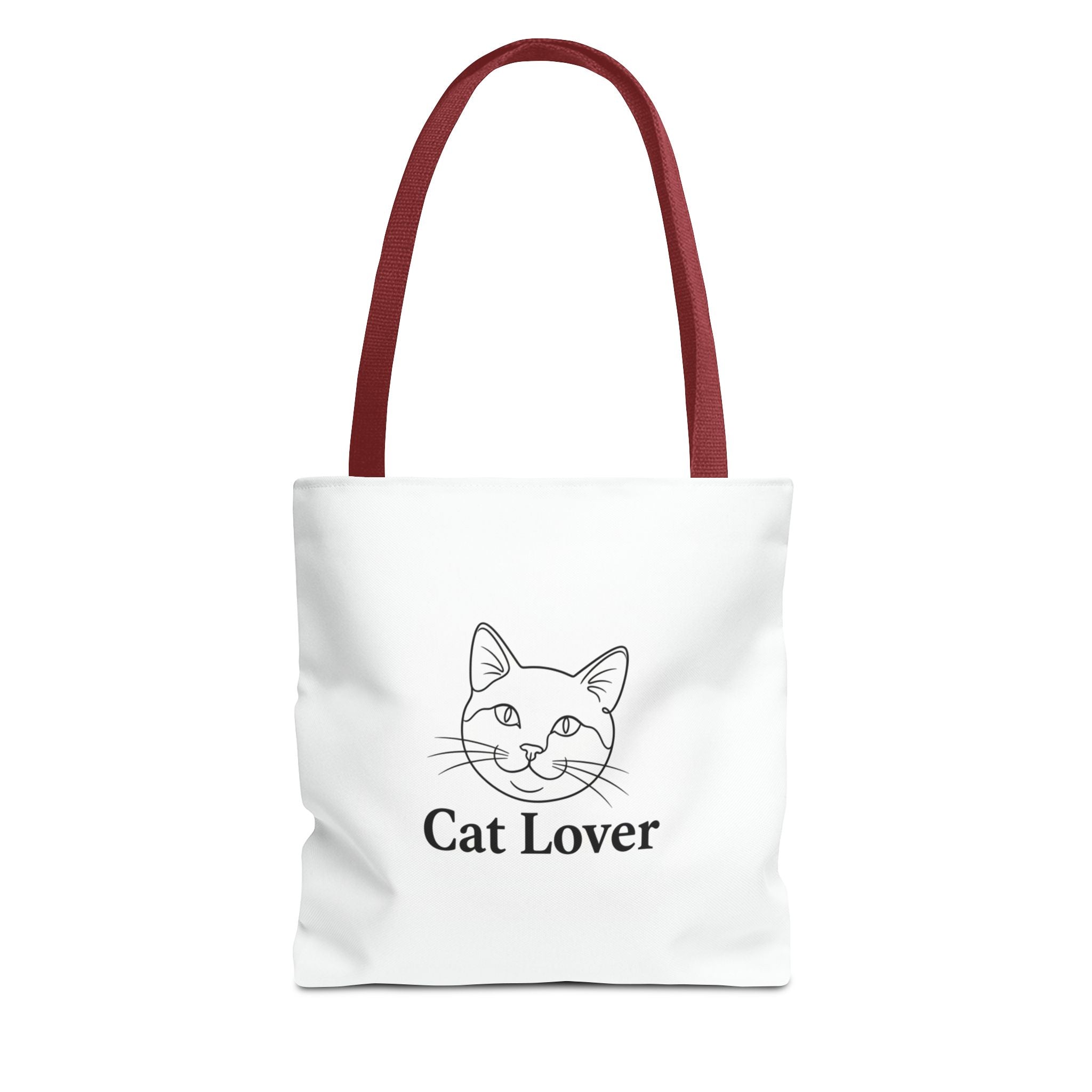 Cat Lover  Tote Bag — Cute Cat Design Canvas Tote