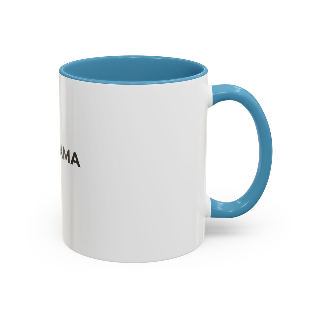 Fur Mama Accent Coffee Mug — Pet Mom Paw Print Gift (11/15 oz)