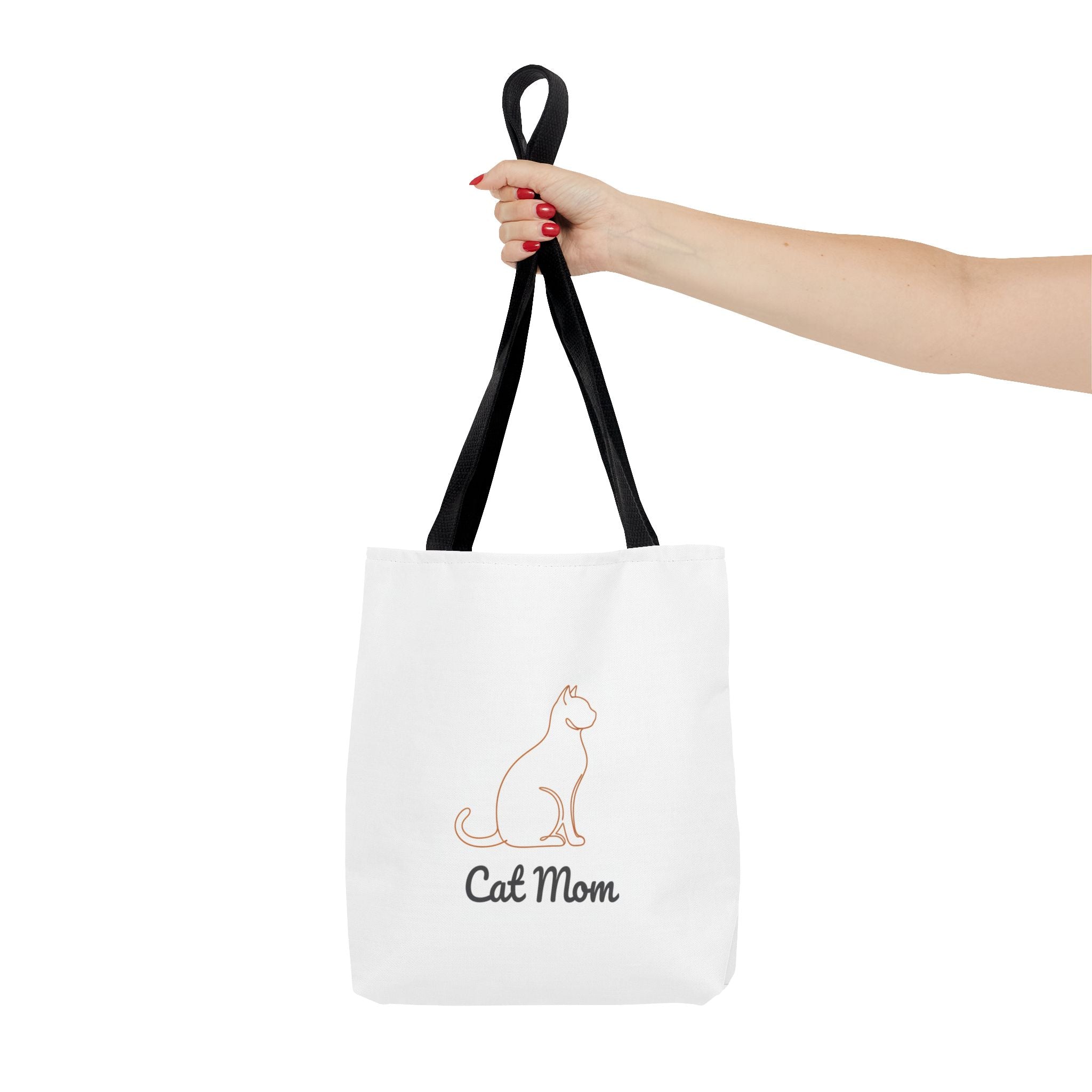 Cat Mom Tote Bag – Cute Cat Mom Canvas Carryall