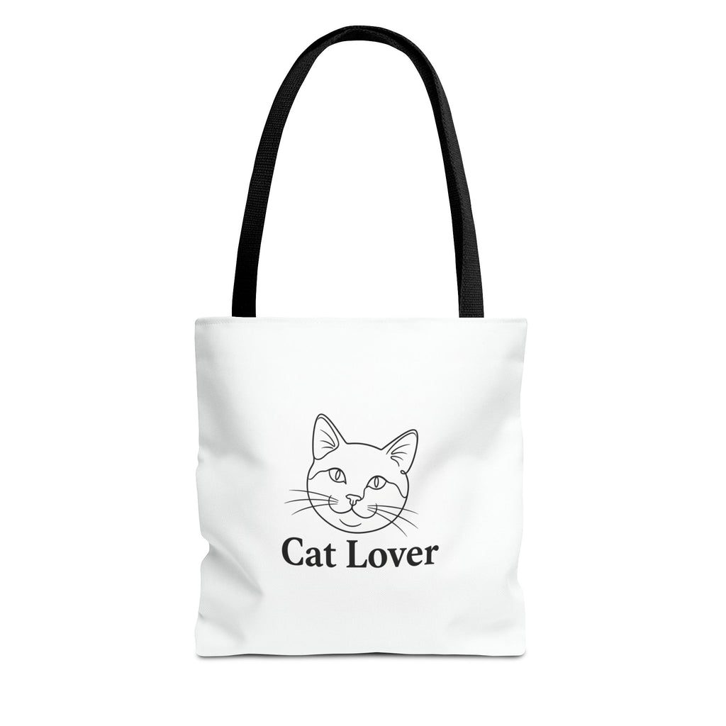 Cat Lover  Tote Bag — Cute Cat Design Canvas Tote