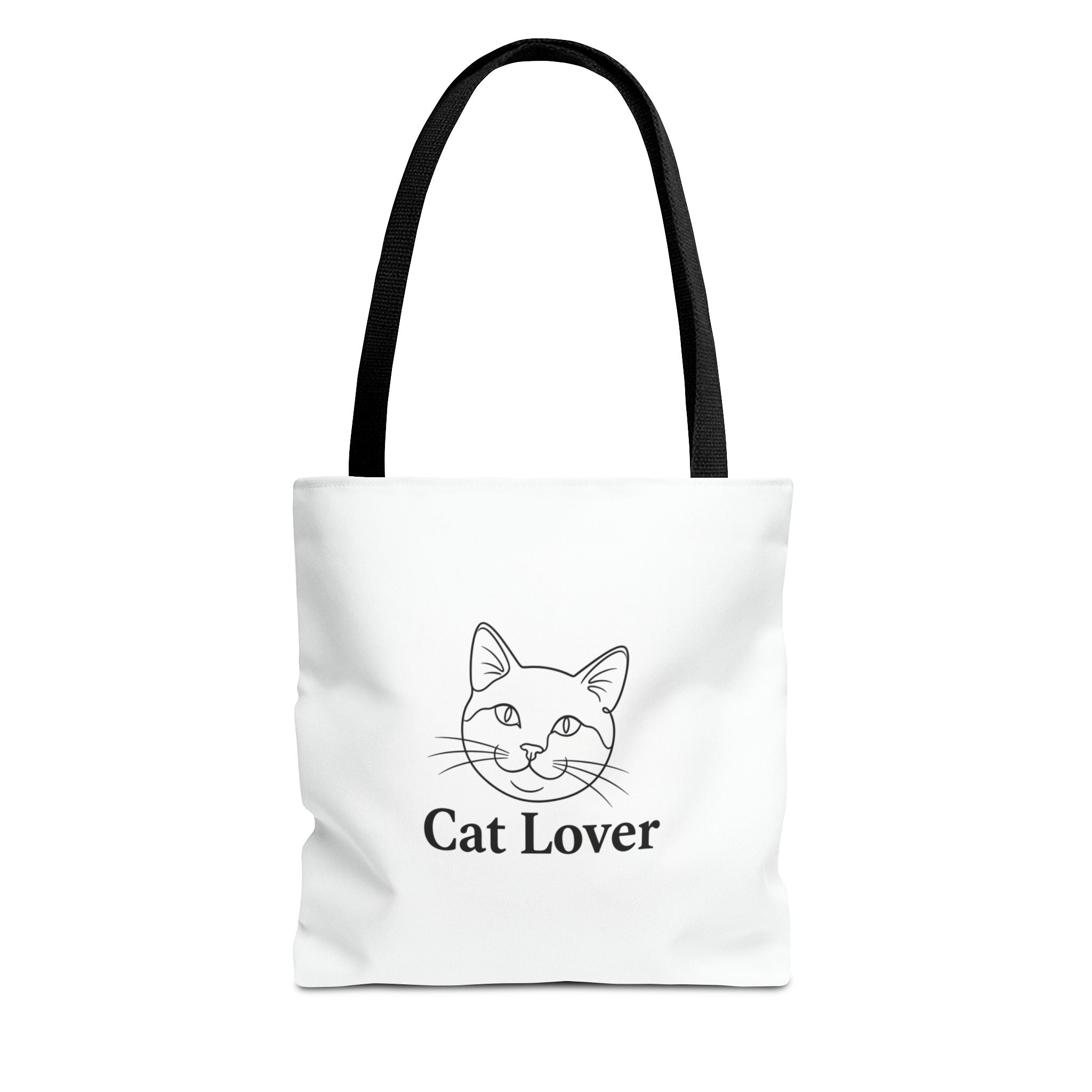 Cat Lover  Tote Bag — Cute Cat Design Canvas Tote