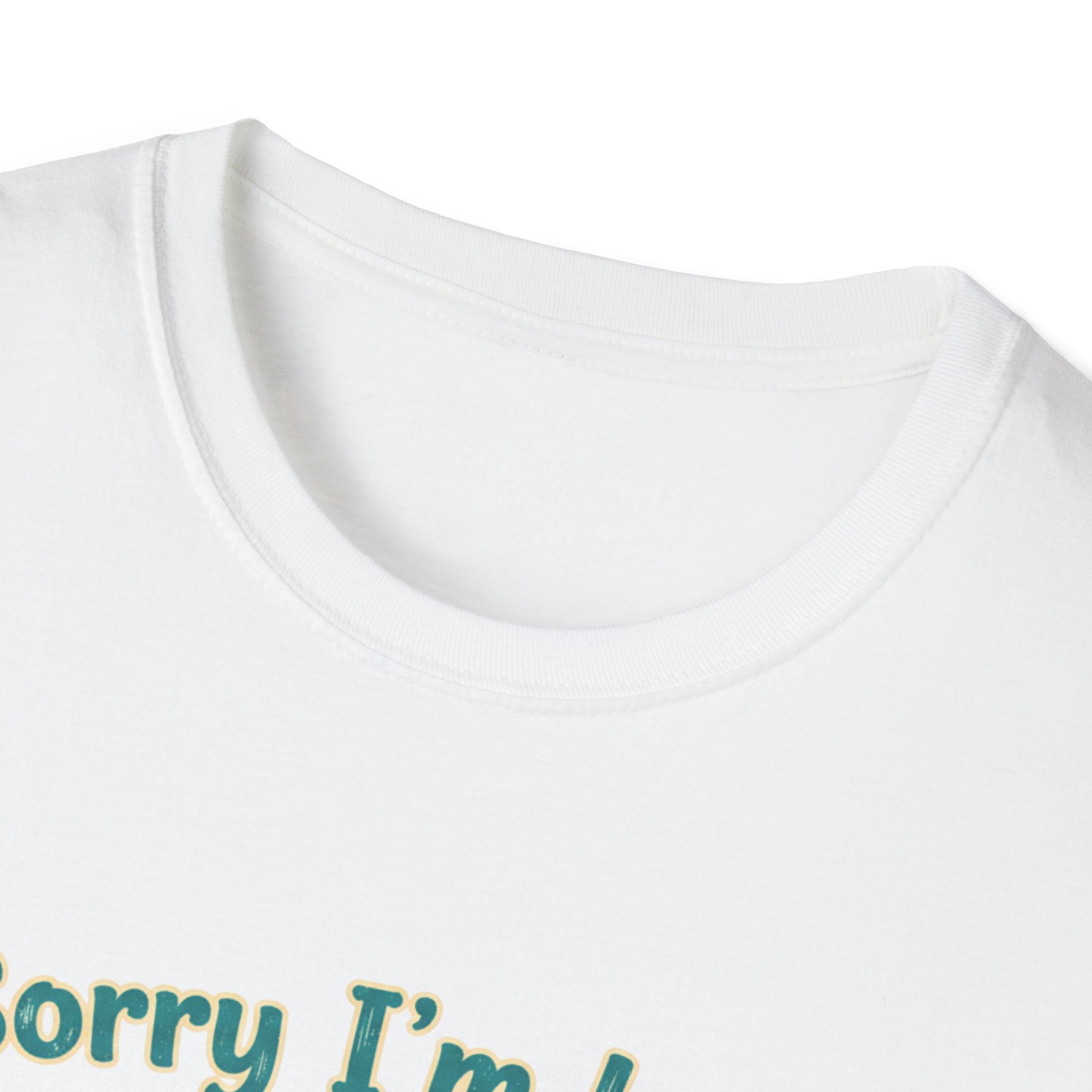 Funny Dog Lover T-Shirt – “Sorry I’m Late My Dog Needed Me” Tee, Soft Cotton Puppy Graphic Shirt, Gift for Dog Parents