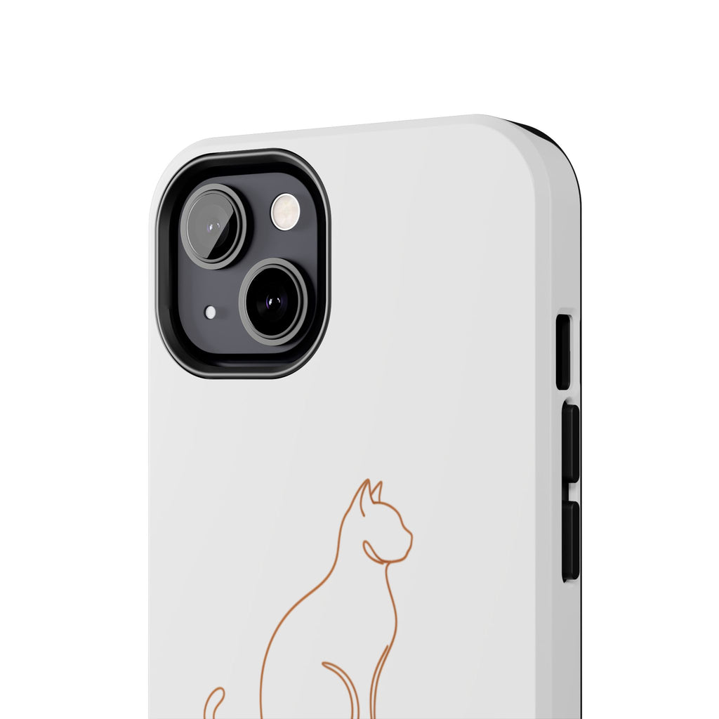 Cat Mom Tough Phone Case — Durable Protective Phone Cover for Cat Lovers
