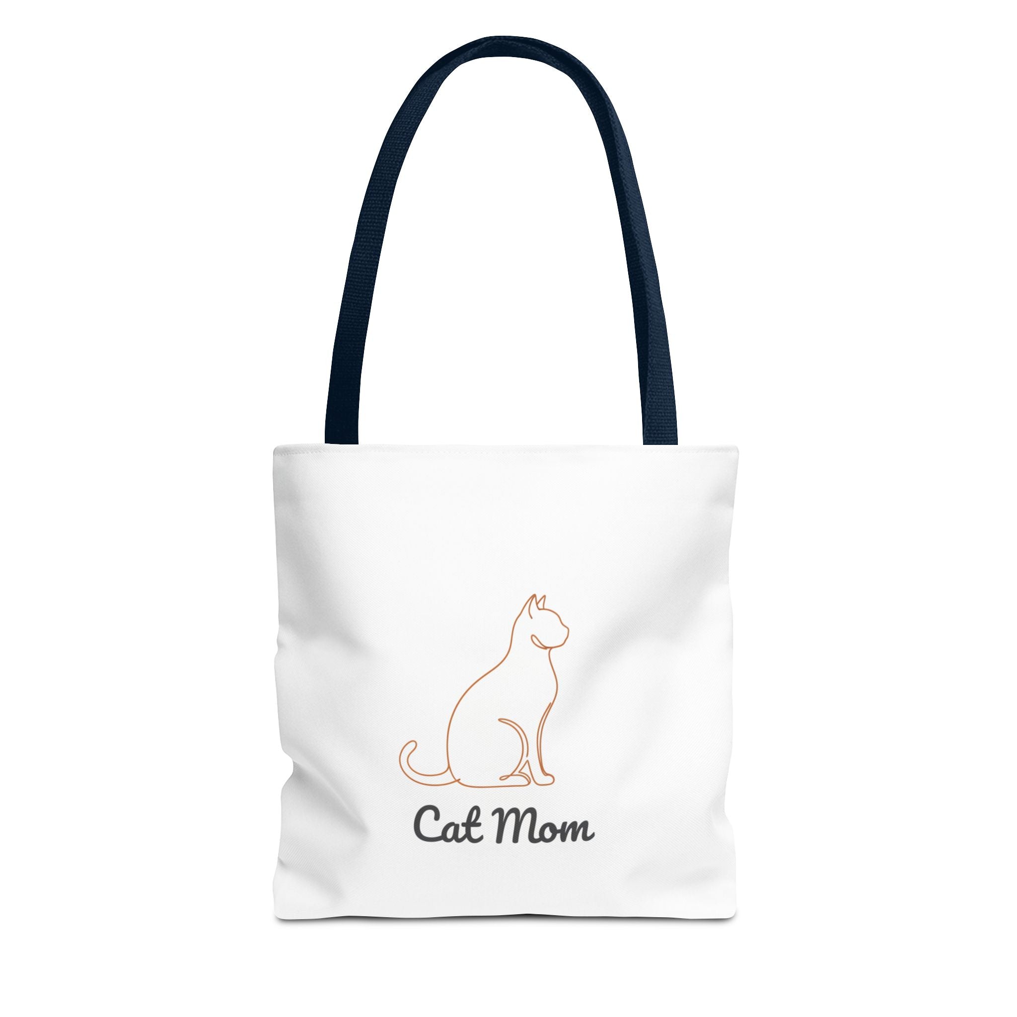 Cat Mom Tote Bag – Cute Cat Mom Canvas Carryall