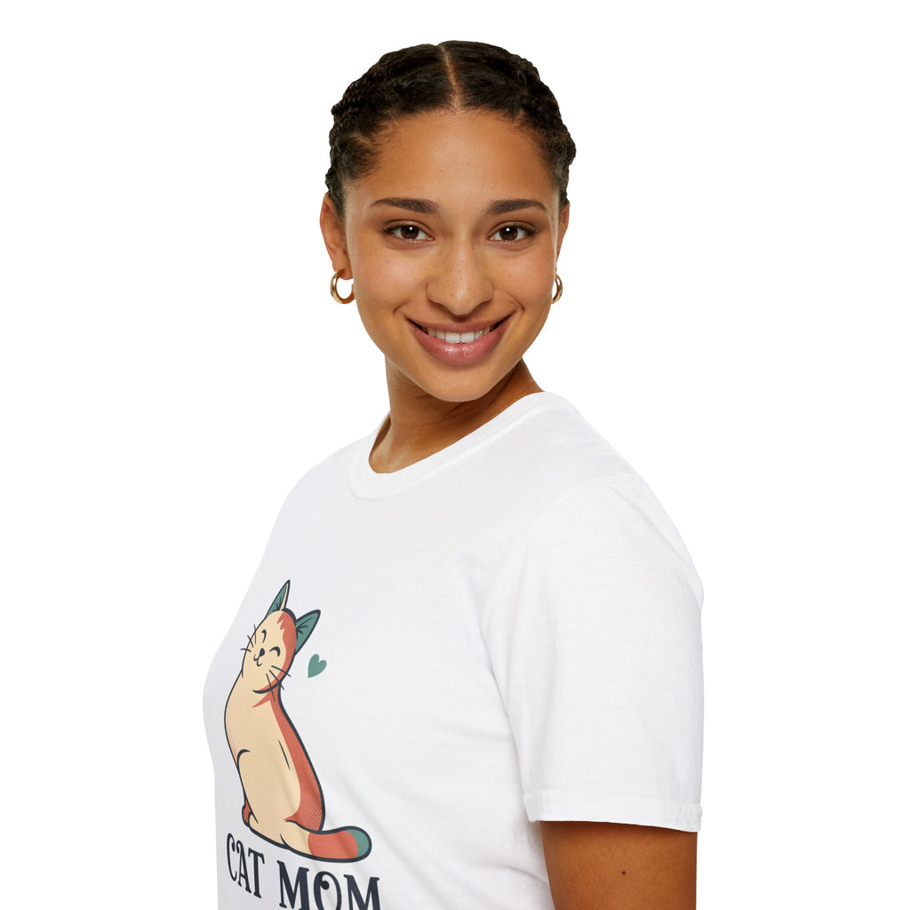 Cat Mom T-Shirt — Cute Cat Lover Gift
