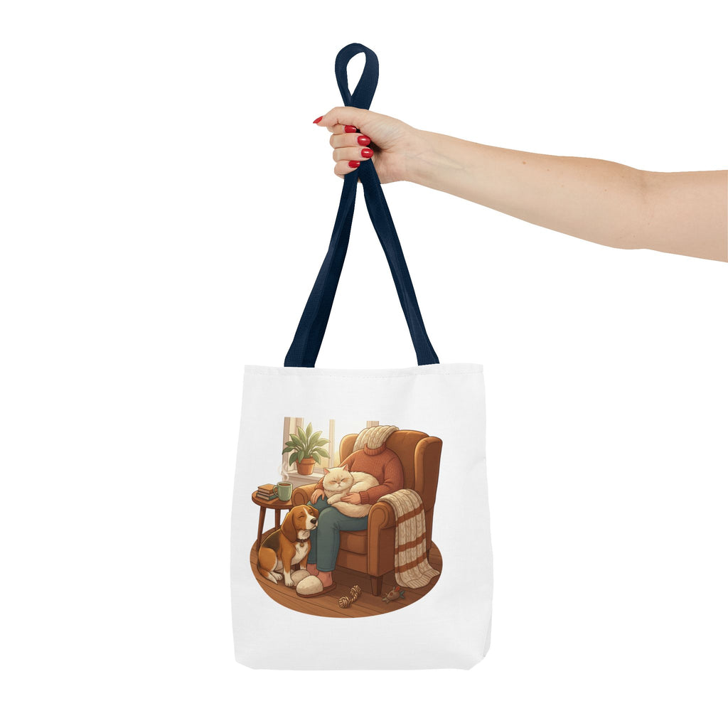 Dog Mom Tote Bag – Cute Dog Mom Canvas Carryall