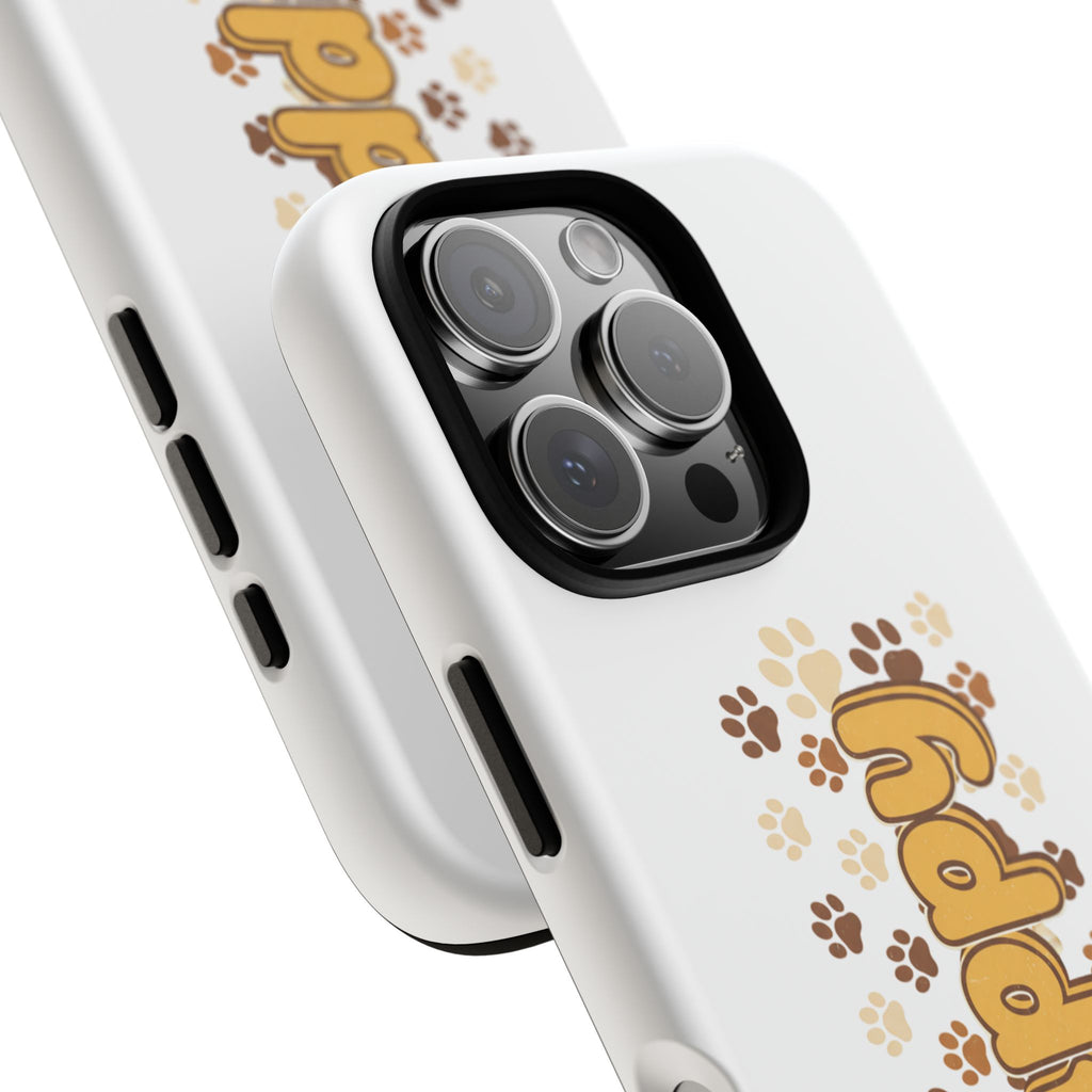 Happy Paw Phone Case — Cute Dog Paw Print iPhone Cover