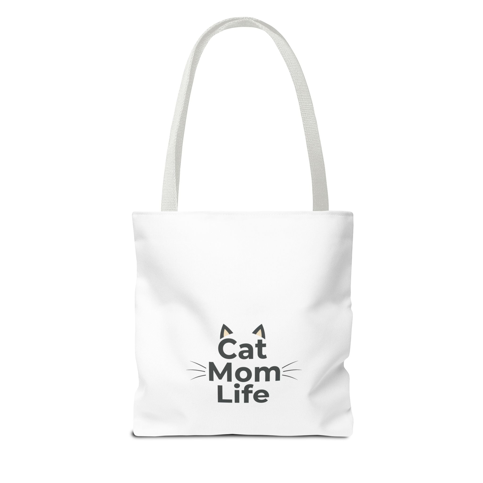 Cat Mon Life Tote Bag — Cute Cat Mom Tote for Everyday Use