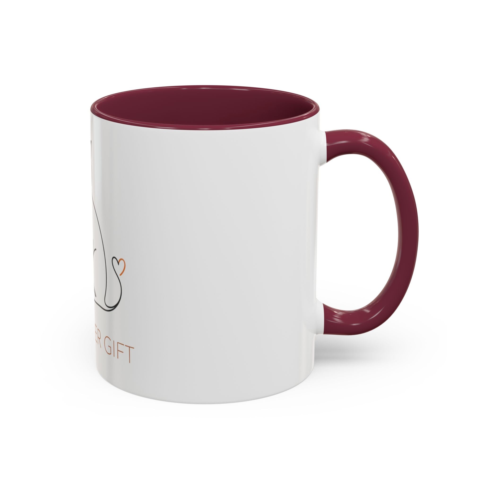 Cat Lover Mug — Minimal Line Art Coffee Cup (11oz & 15oz)
