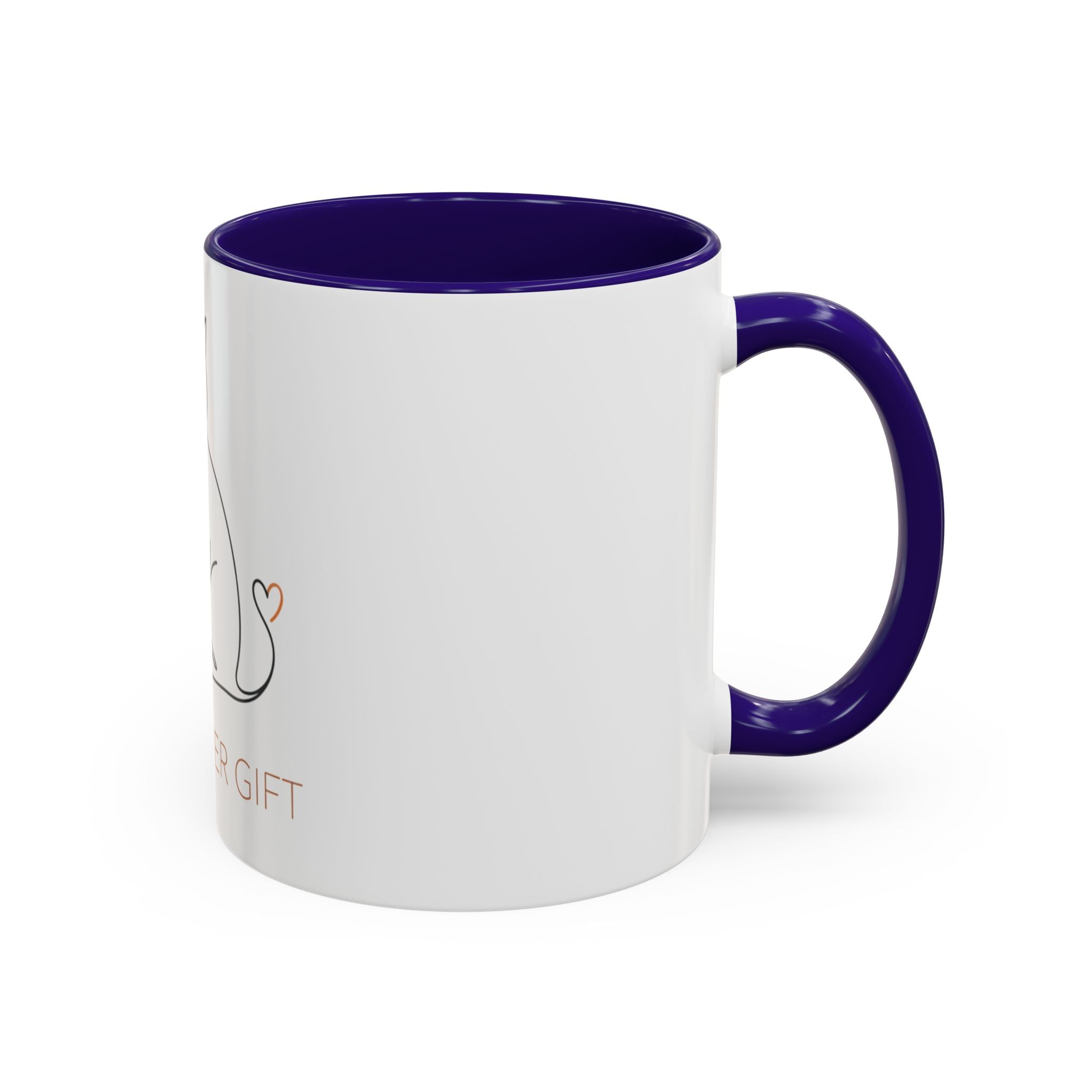 Cat Lover Mug — Minimal Line Art Coffee Cup (11oz & 15oz)