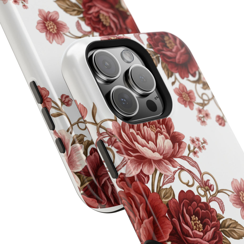 Floral Rose Magnetic Impact Phone Case