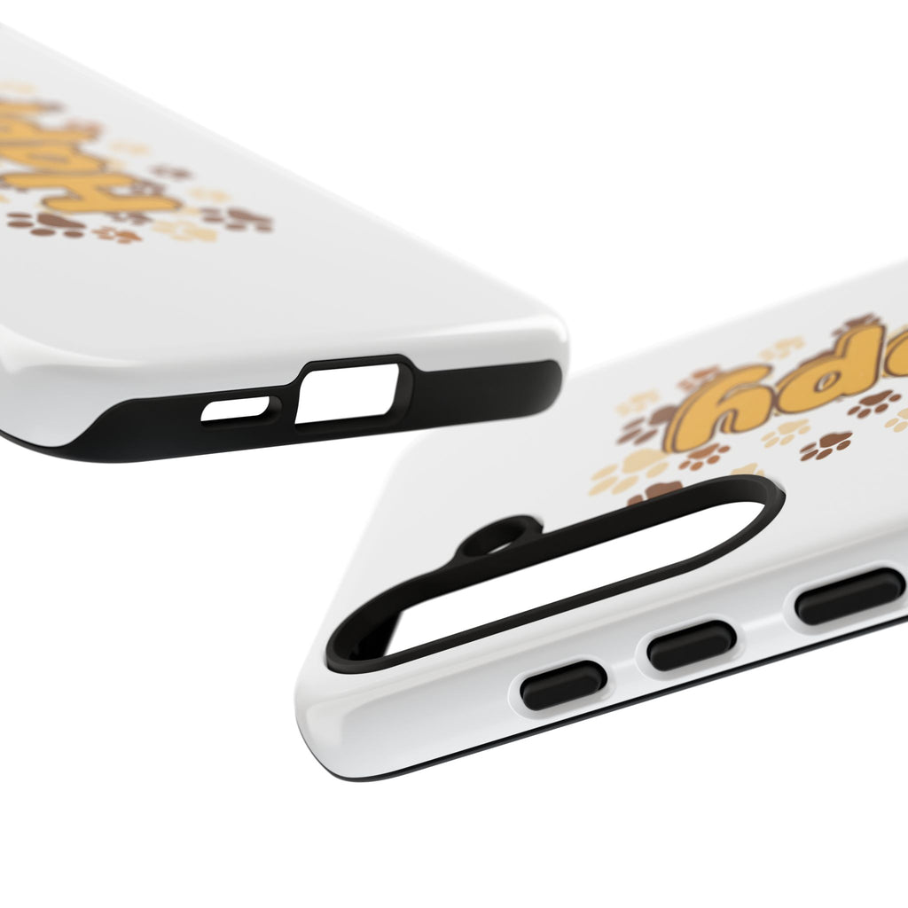 Happy Paw Phone Case — Cute Dog Paw Print iPhone Cover