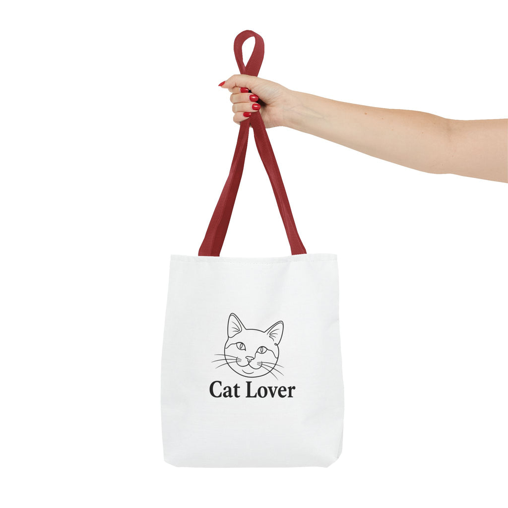 Cat Lover  Tote Bag — Cute Cat Design Canvas Tote