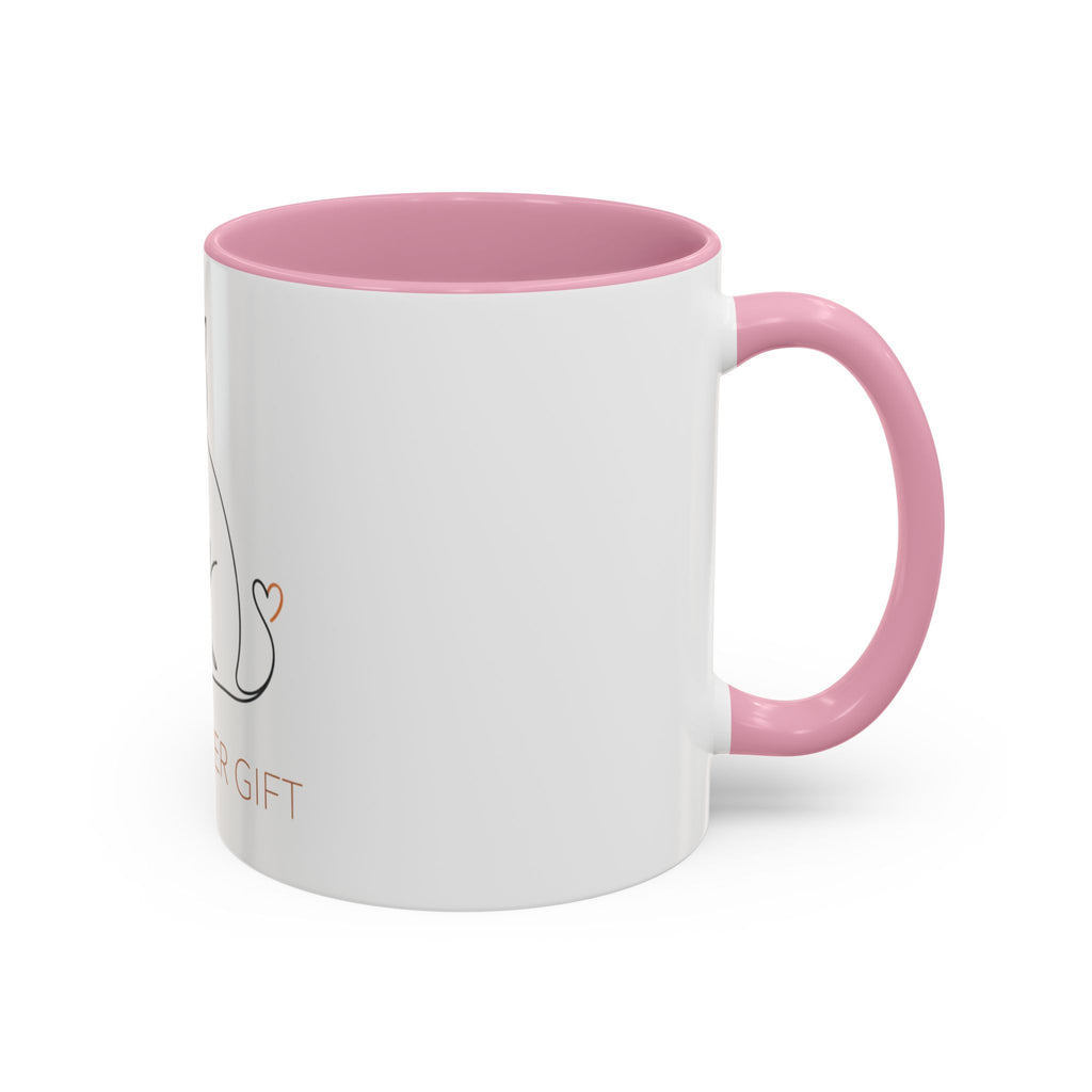 Cat Lover Mug — Minimal Line Art Coffee Cup (11oz & 15oz)