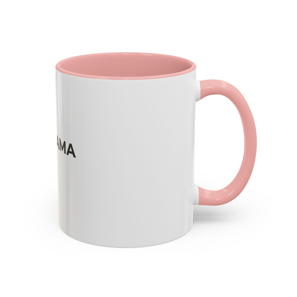 Fur Mama Accent Coffee Mug — Pet Mom Paw Print Gift (11/15 oz)