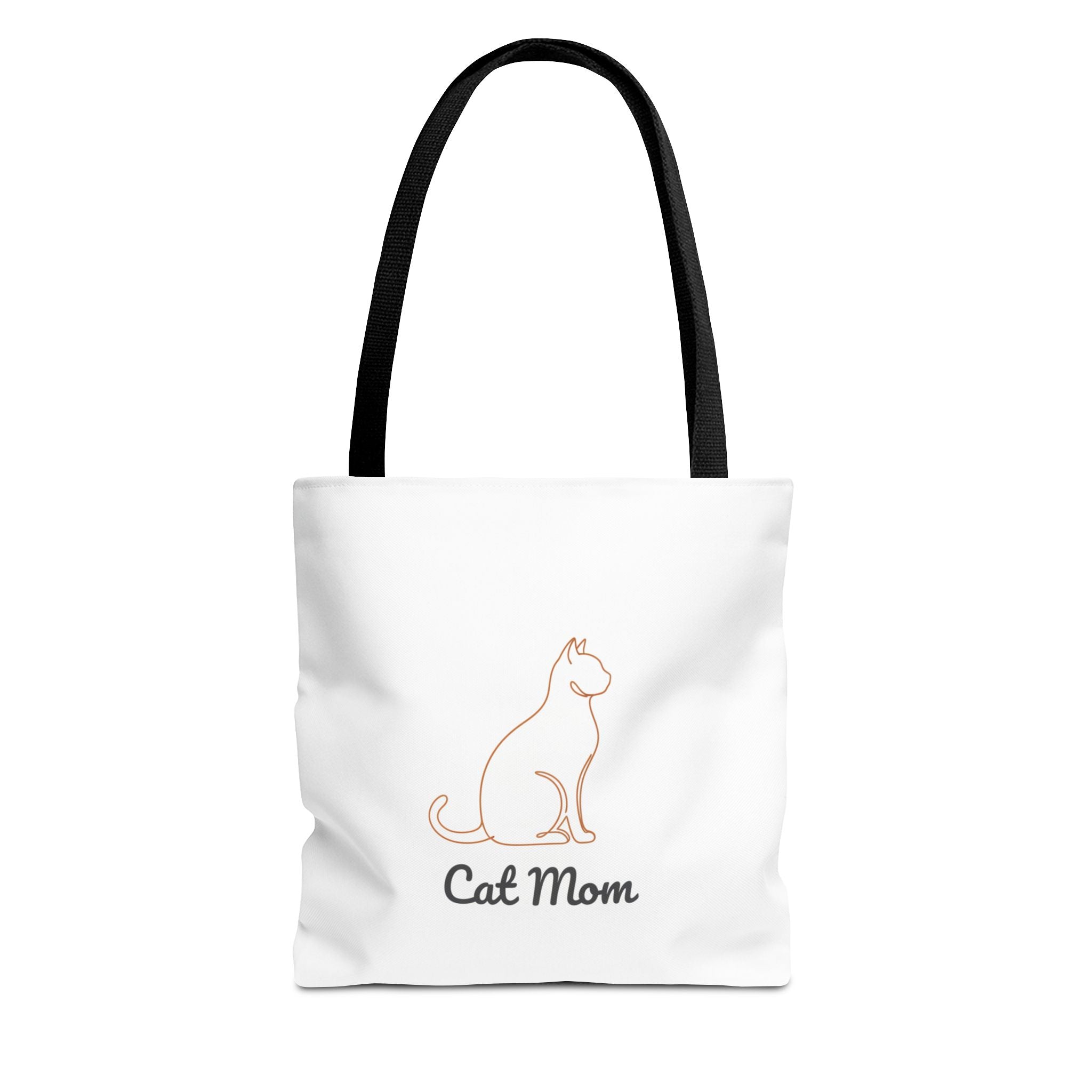 Cat Mom Tote Bag – Cute Cat Mom Canvas Carryall