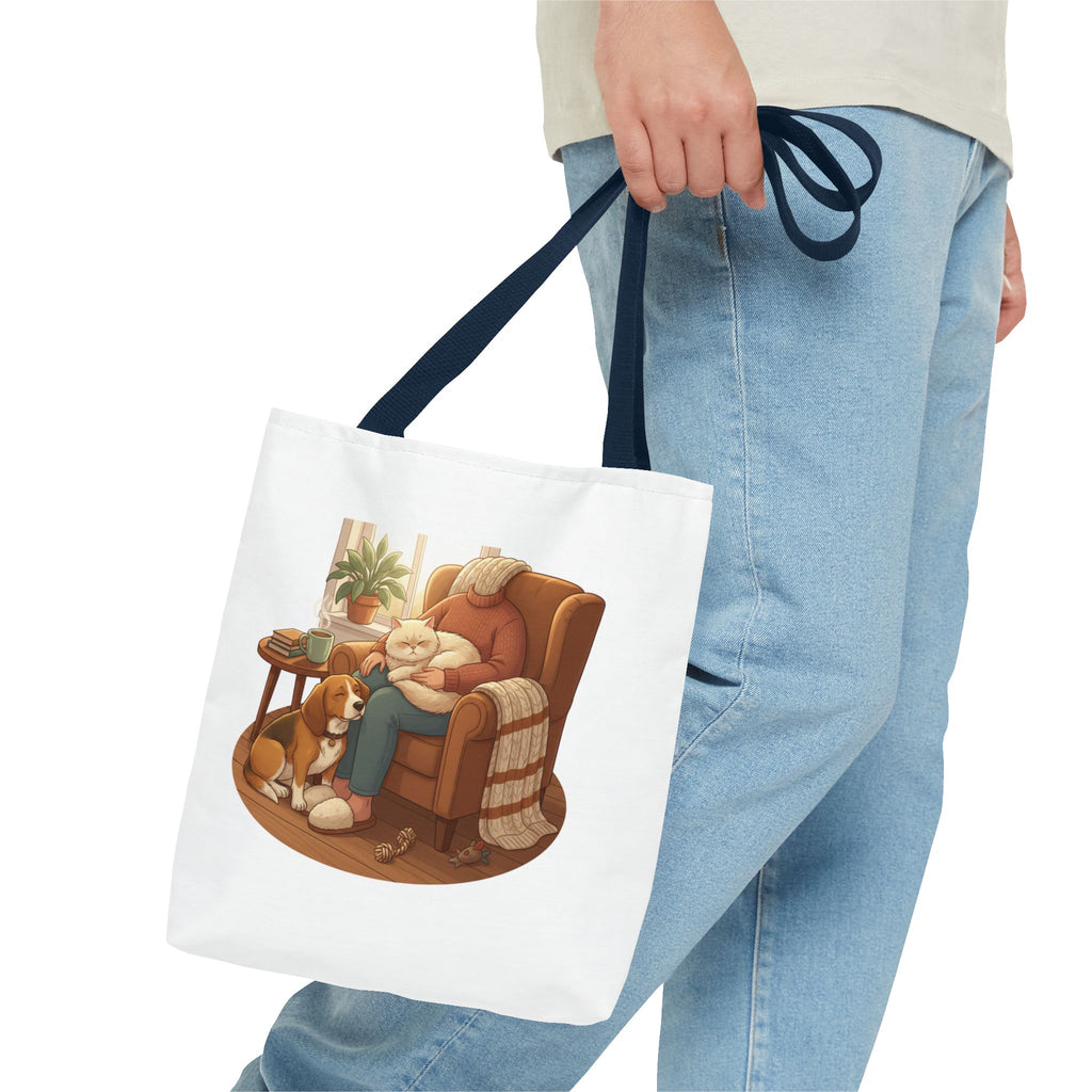 Dog Mom Tote Bag – Cute Dog Mom Canvas Carryall