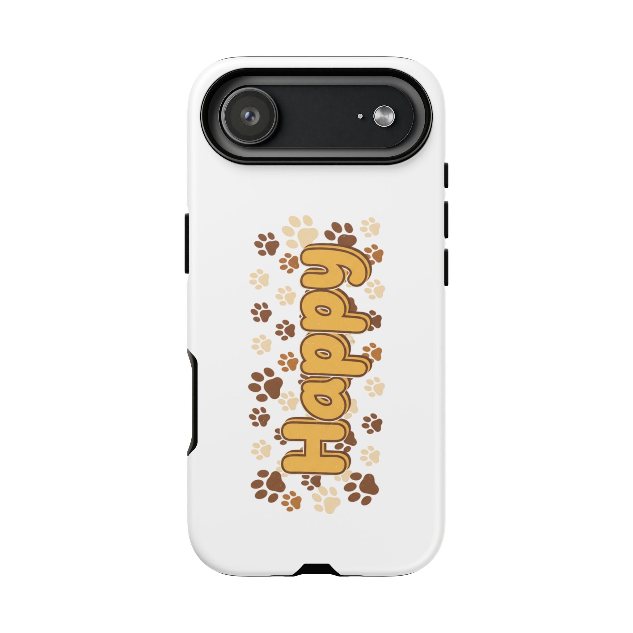 Happy Paw Phone Case — Cute Dog Paw Print iPhone Cover
