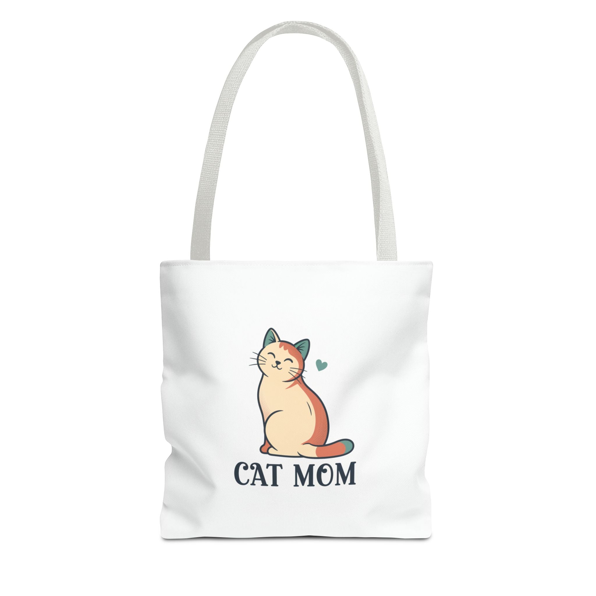 Cat Mom Tote Bag — Cute Cat Mom Canvas Tote for Shopping & Gifts