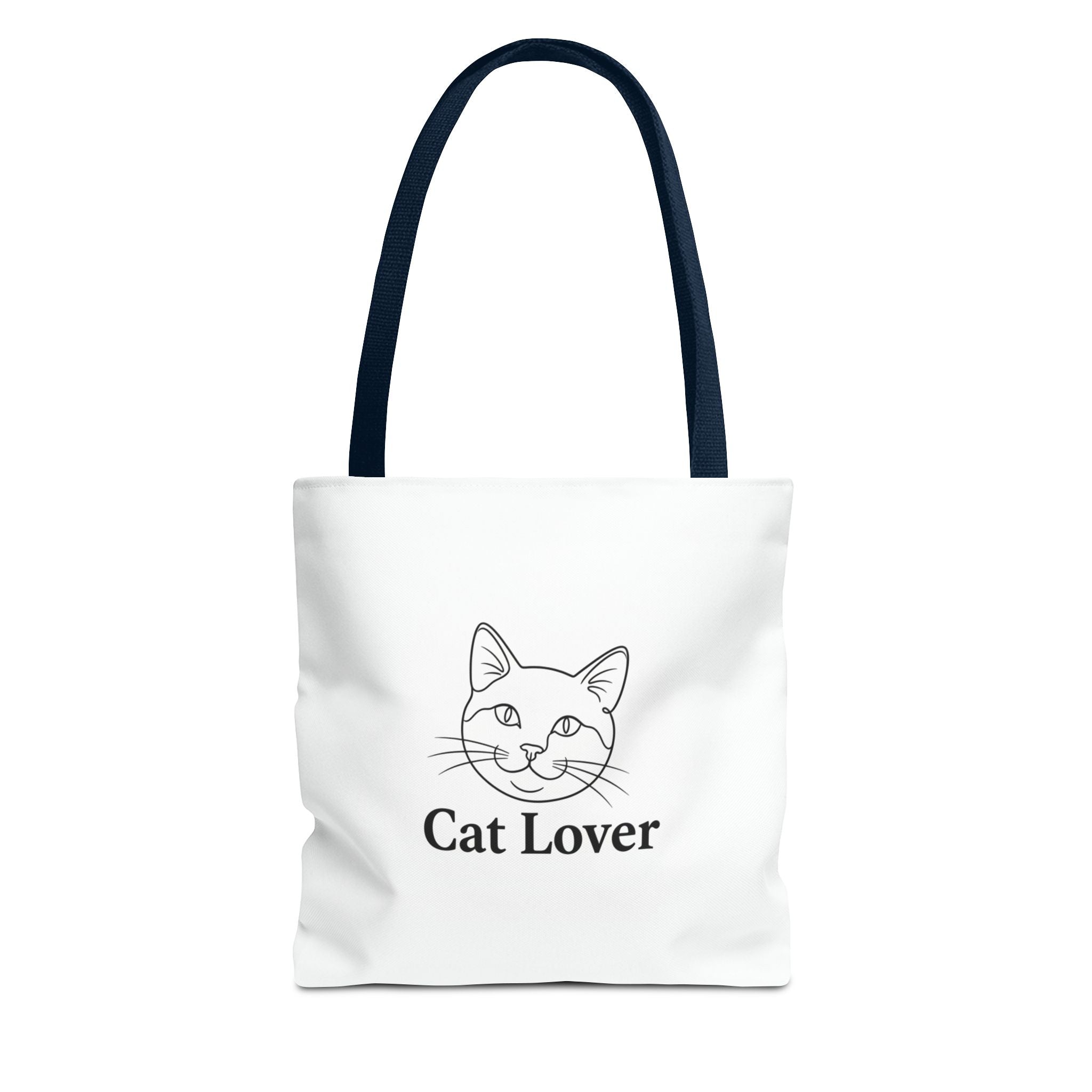 Cat Lover  Tote Bag — Cute Cat Design Canvas Tote