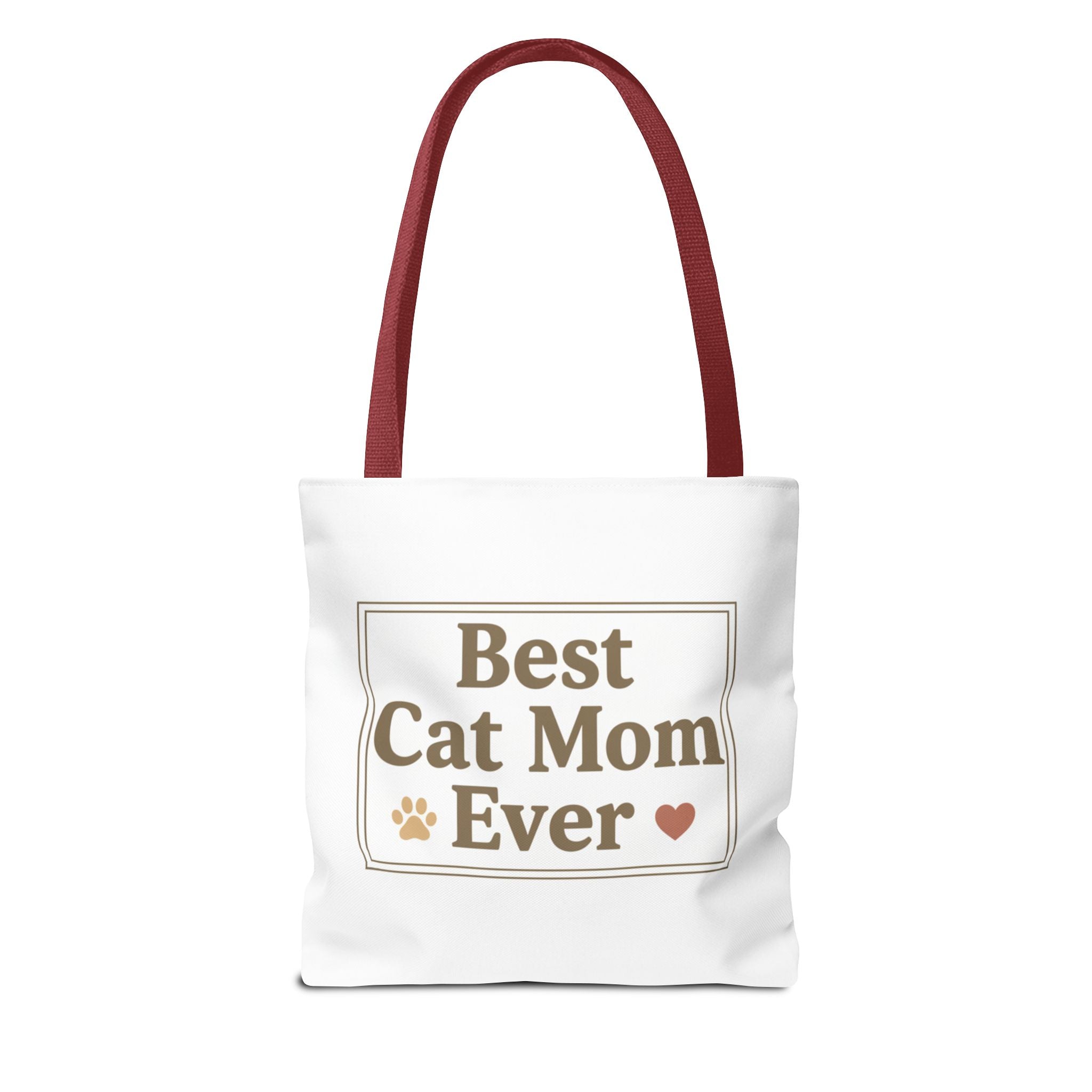 Best Cat Mom Ever Tote Bag — Cute Cat Mom Gift