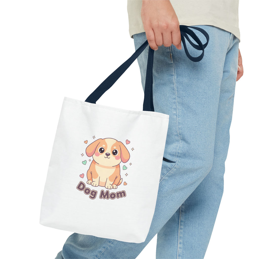 Dog Mom Tote Bag – Cute Dog Mom Canvas Carryall