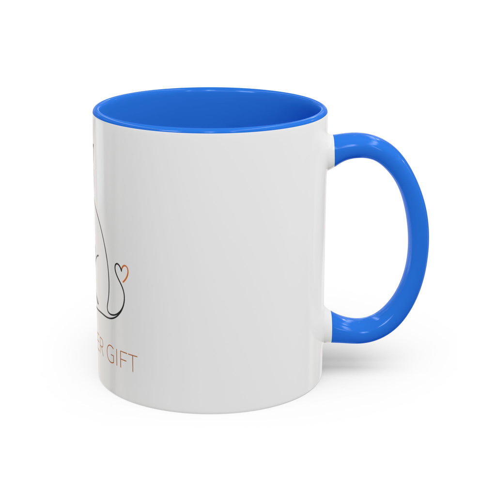Cat Lover Mug — Minimal Line Art Coffee Cup (11oz & 15oz)