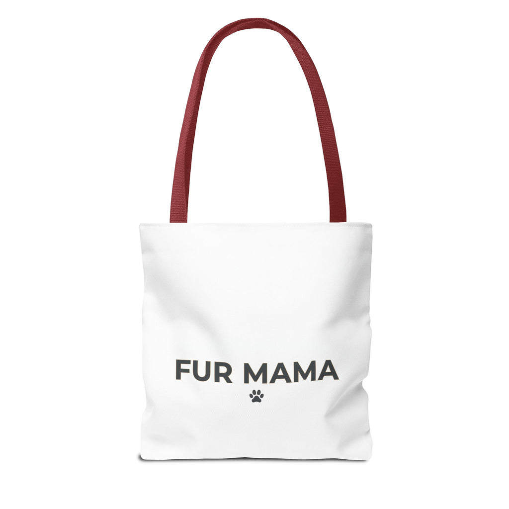 Fur Mama Tote Bag — Cute Pet Mom Canvas Carryall