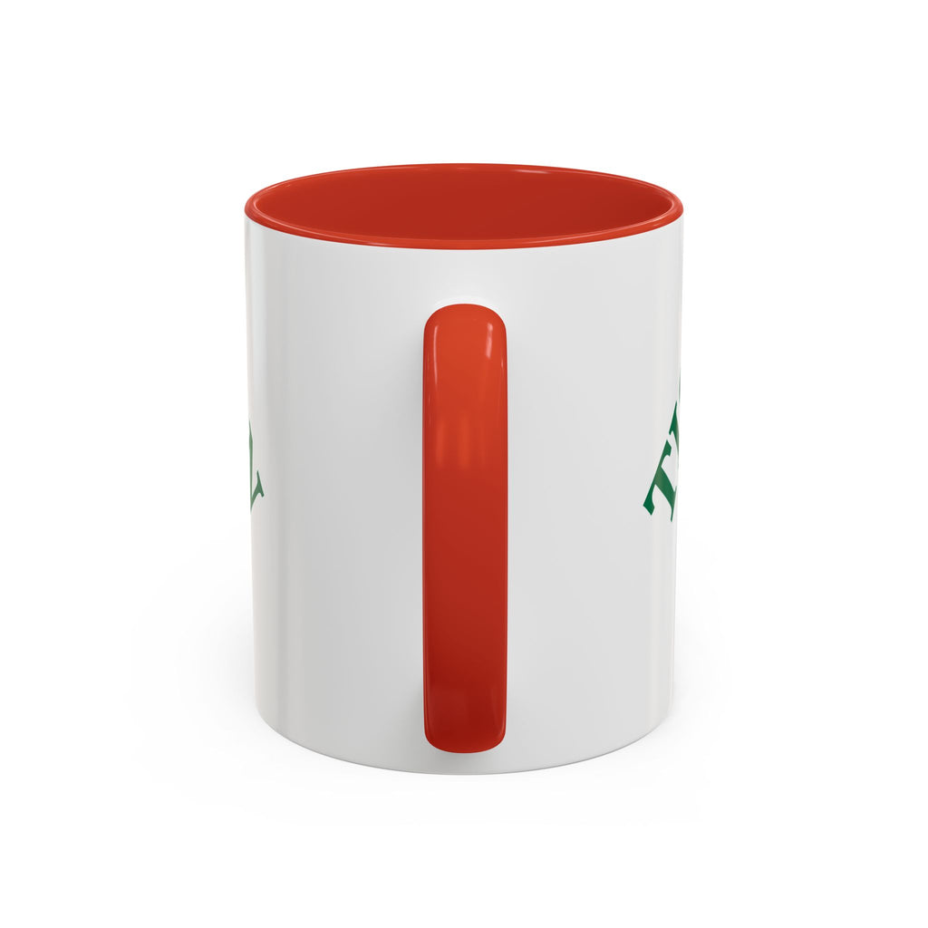 Holiday Coffee Mug - "Tis the Season 2025" Accent Ceramic Mug