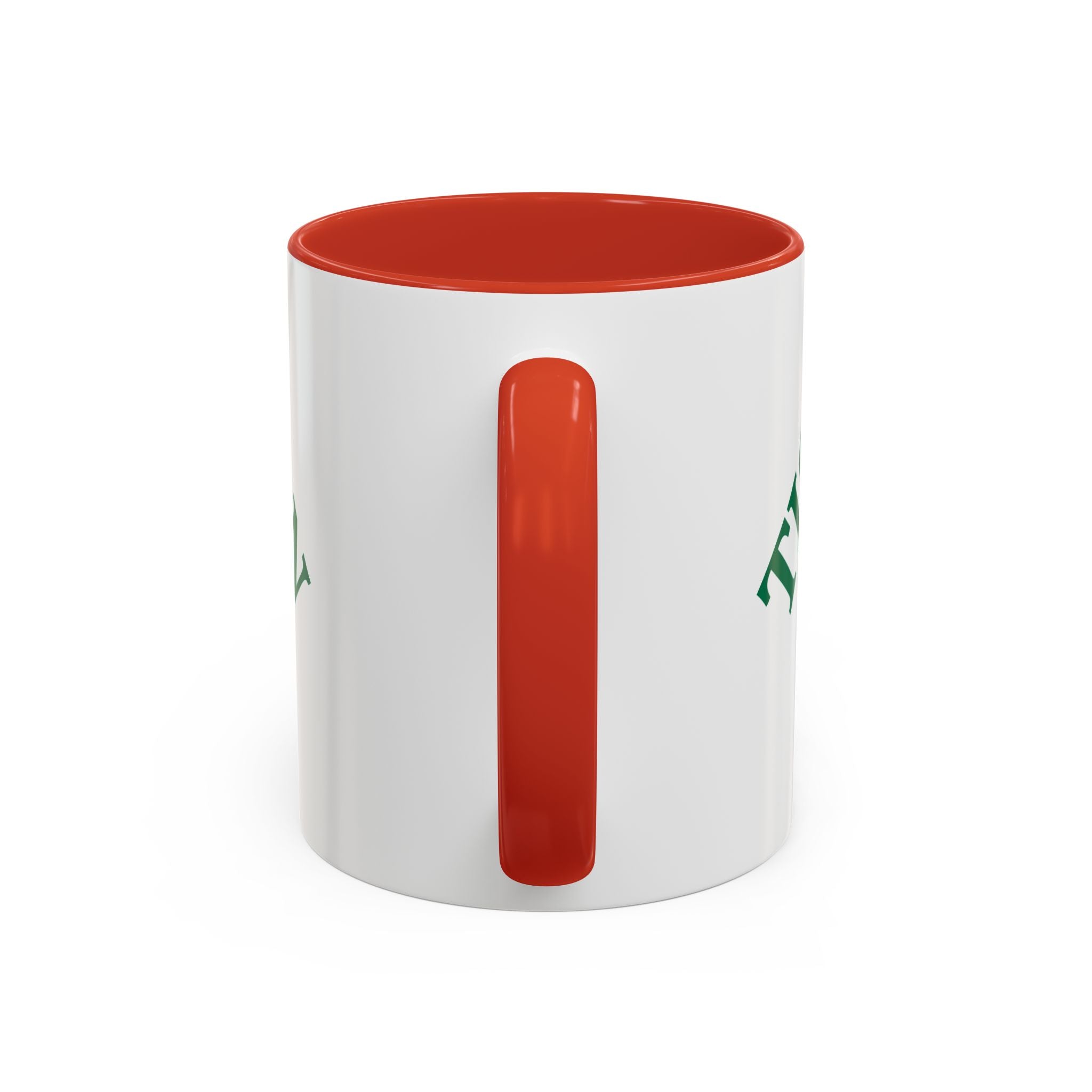 Holiday Coffee Mug - "Tis the Season 2025" Accent Ceramic Mug