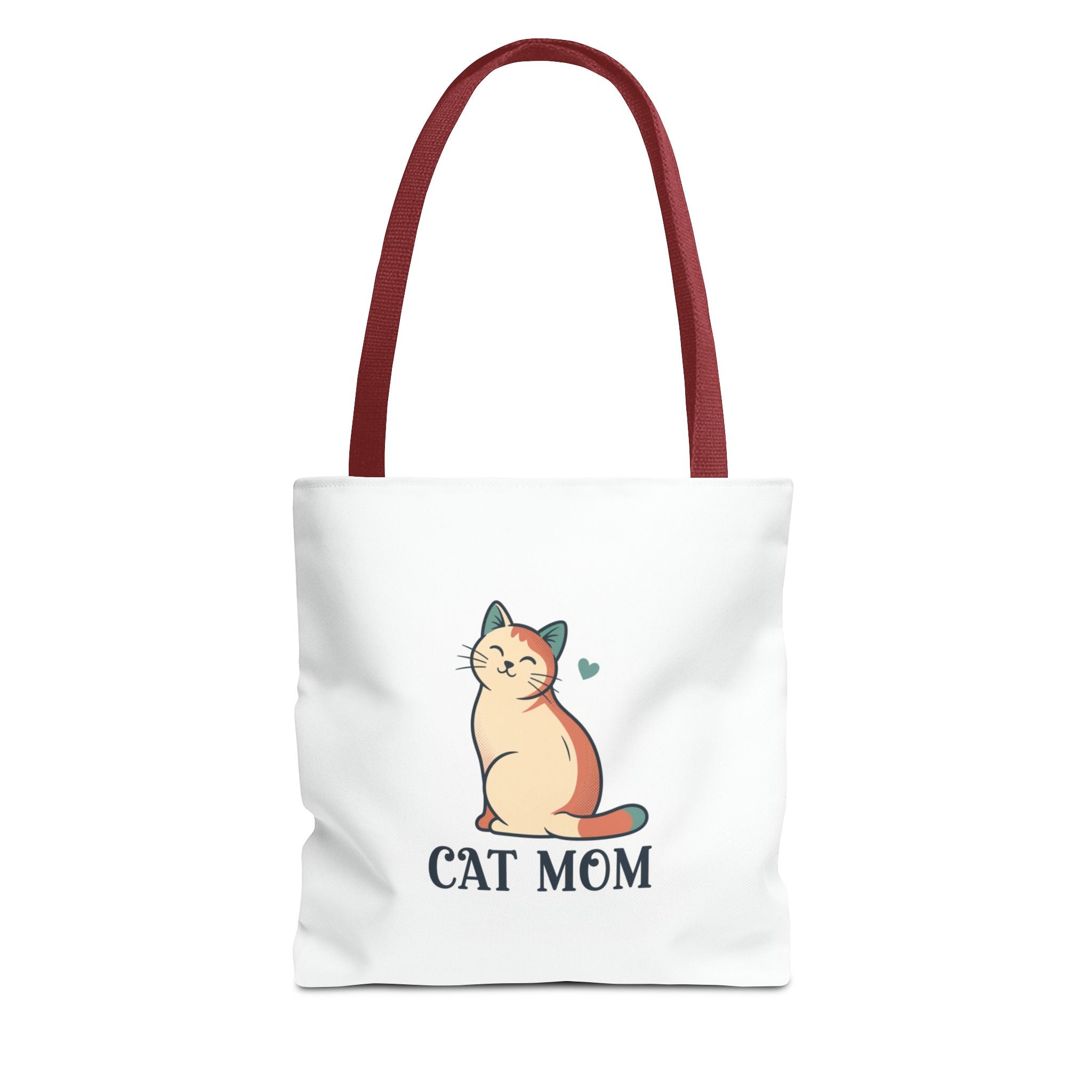 Cat Mom Tote Bag — Cute Cat Mom Canvas Tote for Shopping & Gifts