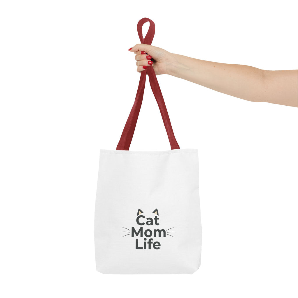 Cat Mon Life Tote Bag — Cute Cat Mom Tote for Everyday Use