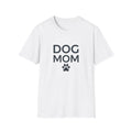 Dog Mom T-Shirt — Paw Print Graphic Tee for Dog Lovers