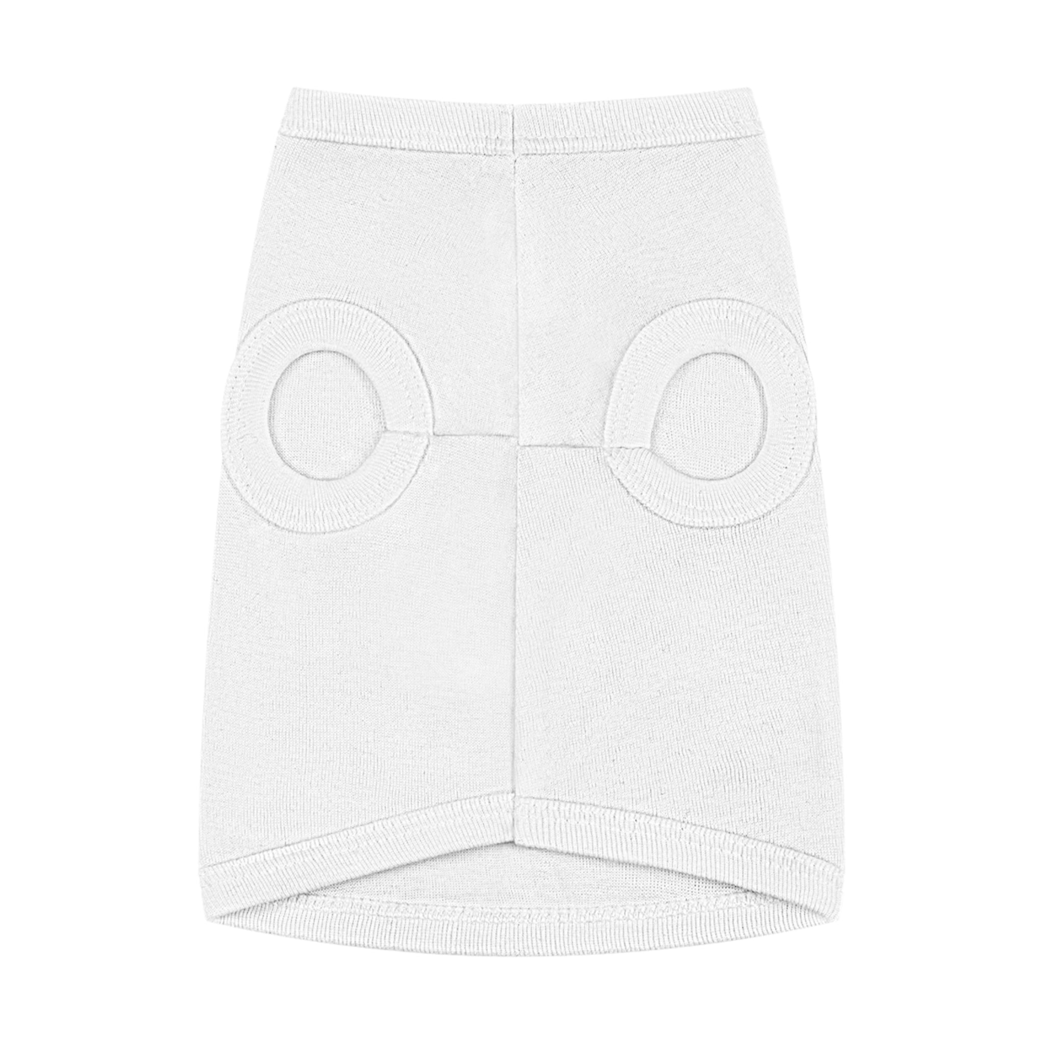 Good Dog Pet Tank Top — Grey Dog Shirt with Retro Yellow Text