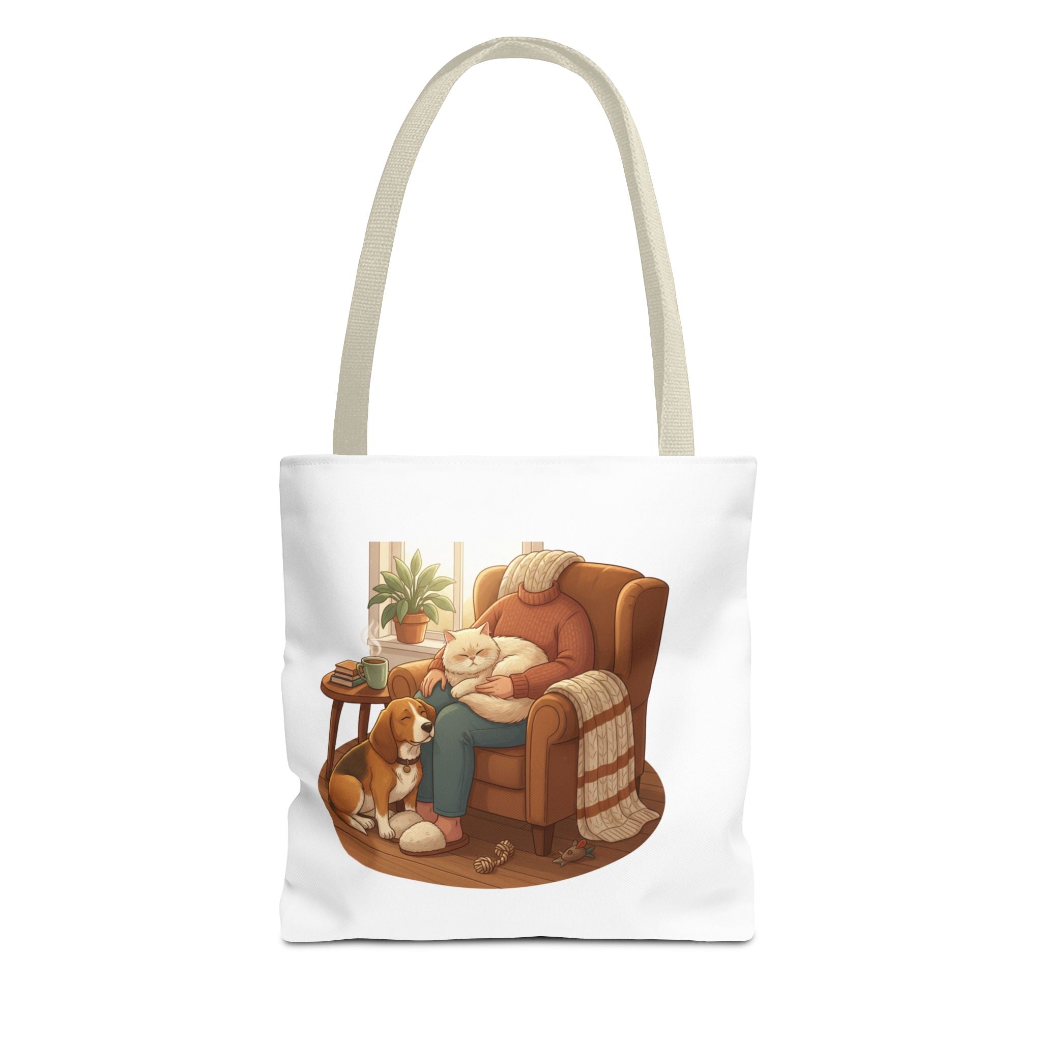 Dog Mom Tote Bag – Cute Dog Mom Canvas Carryall