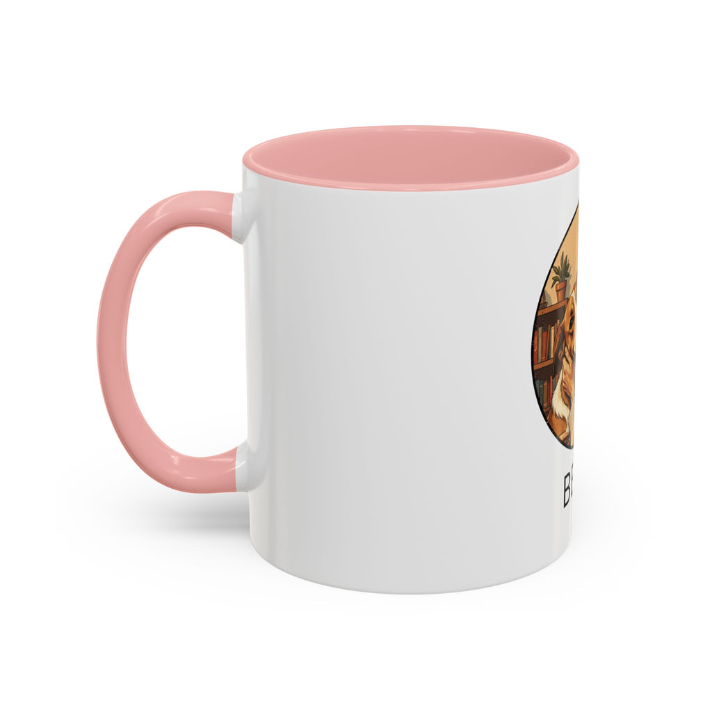 Photo Pet & Owner Portrait Accent Coffee Mug — Custom Dog Lover Gift (11/15oz)