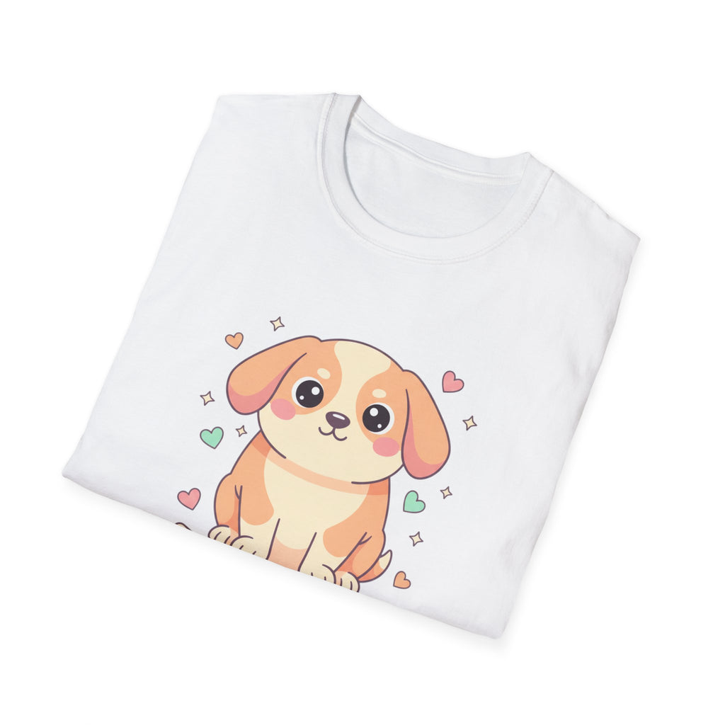Dog Mom T-Shirt — Cute Cartoon Puppy Graphic Tee for Dog Lovers