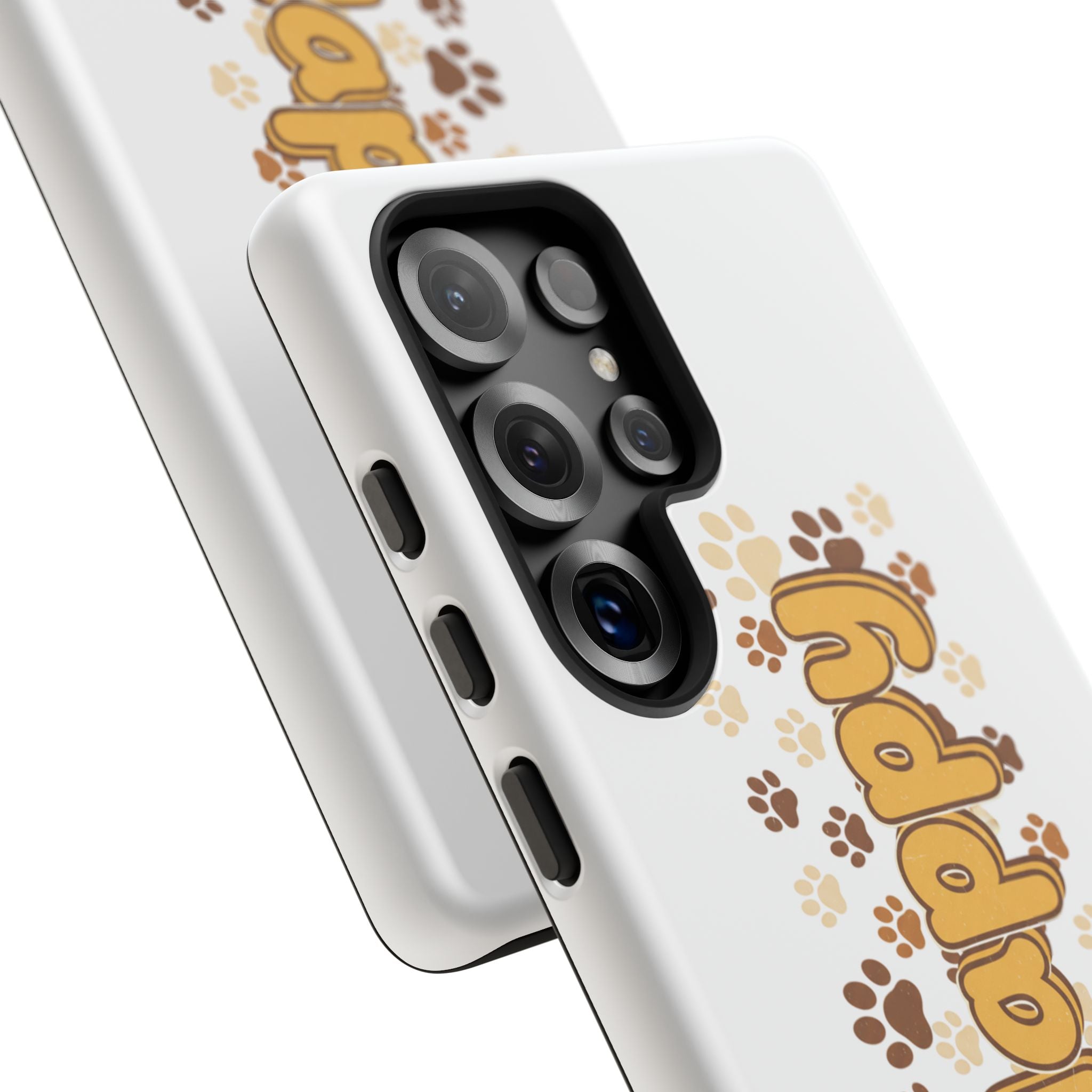 Happy Paw Phone Case — Cute Dog Paw Print iPhone Cover