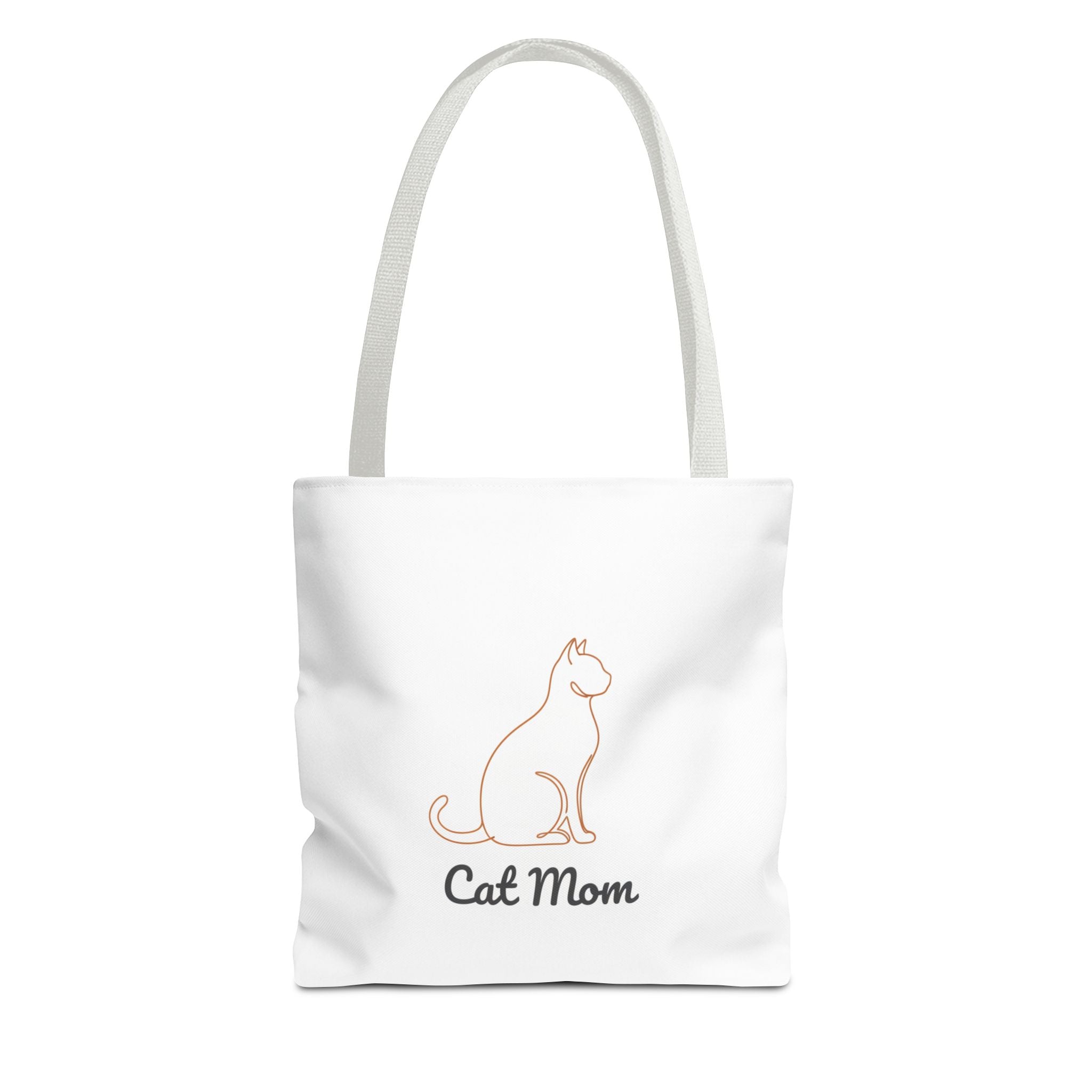 Cat Mom Tote Bag – Cute Cat Mom Canvas Carryall