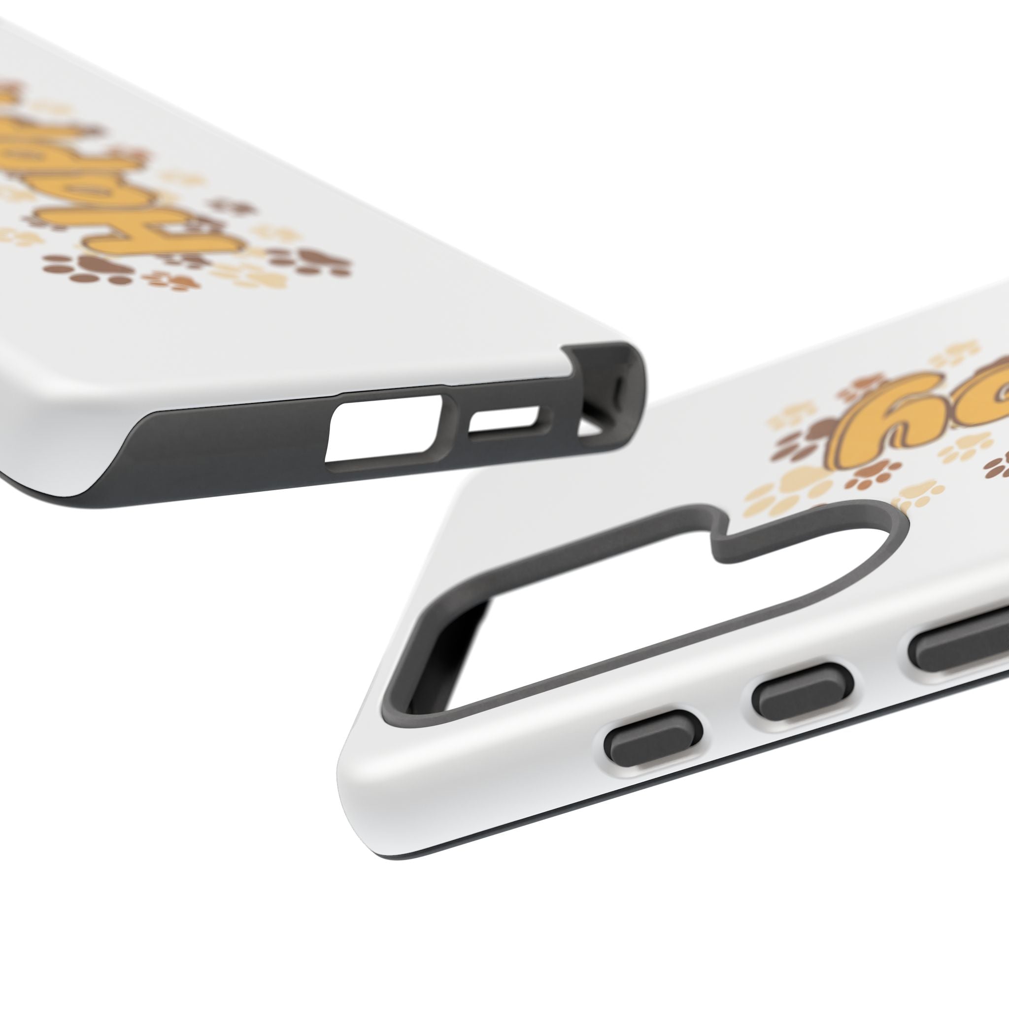 Happy Paw Phone Case — Cute Dog Paw Print iPhone Cover